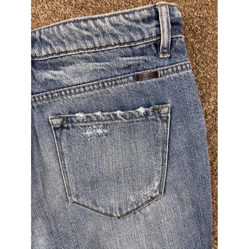 KanCan Relaxed Fit Distressed High Rise Jeans Medium Wash Size 9/28 NEW - Picture 16 of 16